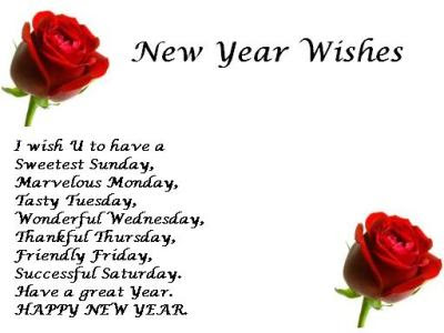 How to write new year greeting letter